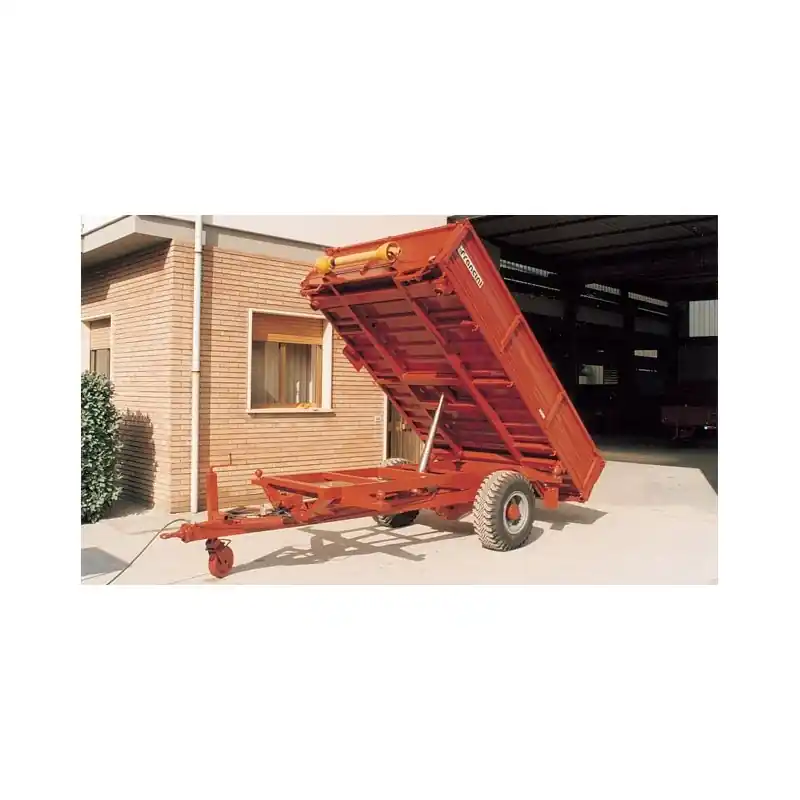 Dagaanbieding RIMORCHIO AGRICOLO FRANCINI M 14 RIBALTAMENTO MECCANICO
