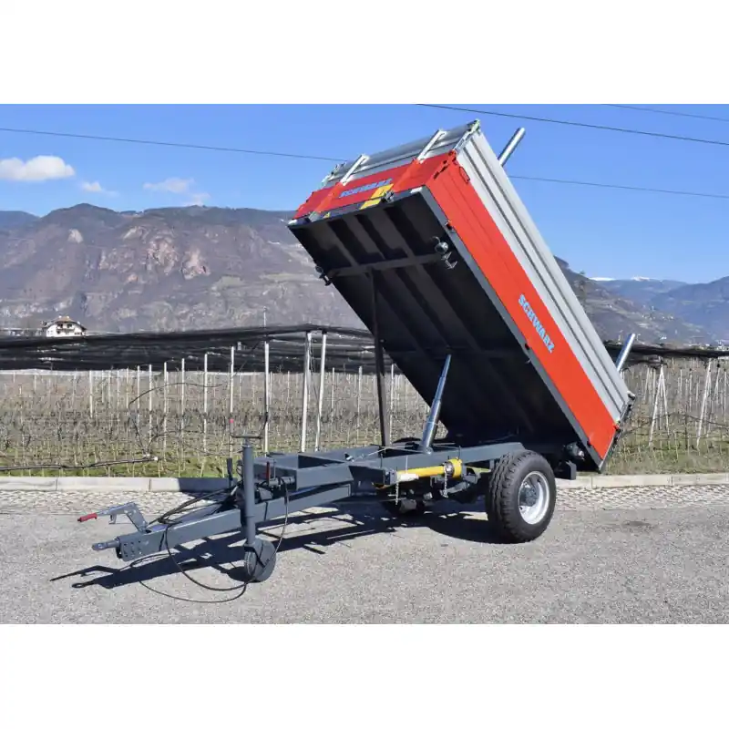 Bestseller RIMORCHIO RIBALTABILE CON ASSE NORMALE SCHWARZ K 48 32 (180)