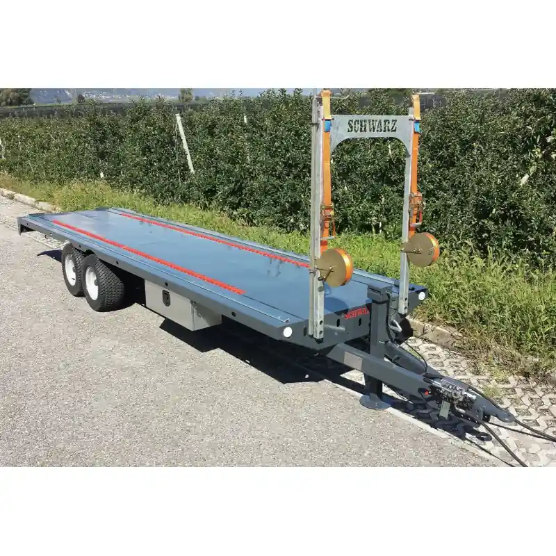 Seizoensaanbieding RIMORCHIO PORTAPALLET SCHWARZ T 7046 RACER