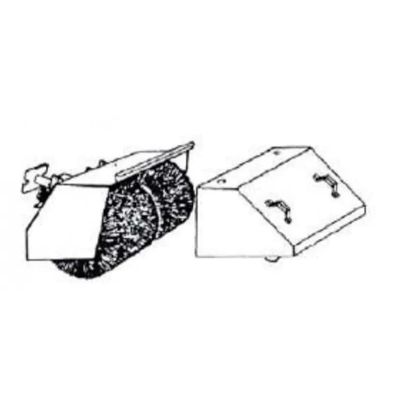 SPAZZOLA FRONTALE A RULLO CON RACCOGLITORE PER MTC SERIE 104 / 280 Meest Verkocht