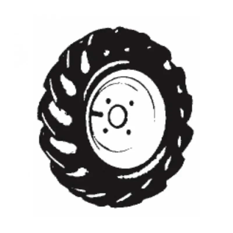 Fabrieksprijs RUOTA IN GOMMA 6.5/80 x 12” PER MTC CENTAURO